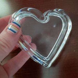 Heart-shaped Glass Dish